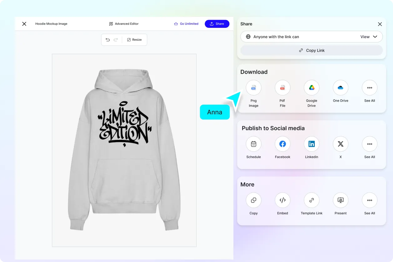Free AI Hoodie Mockup Image Generator, Free AI Hoodie Mockup Maker Online